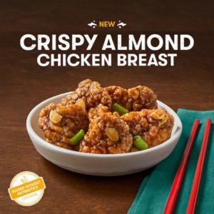 New Crispy Almond Chicken