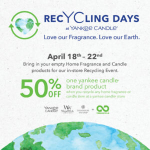 Recycling Days at Yankee Candle®!